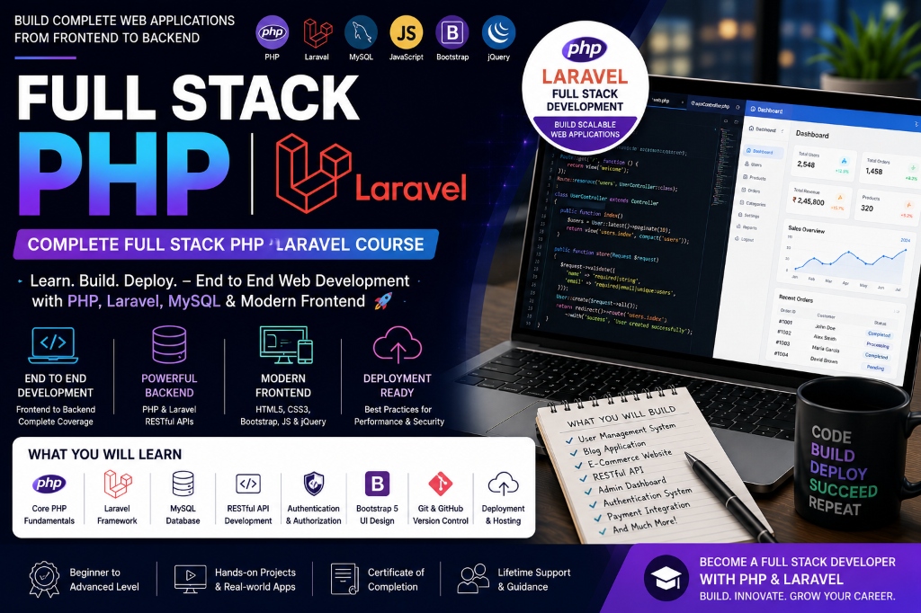Full Stack PHP-Laravel